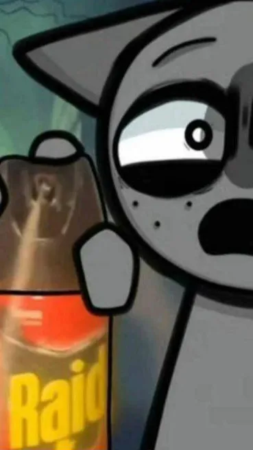 ai character: Sprunki hates you background