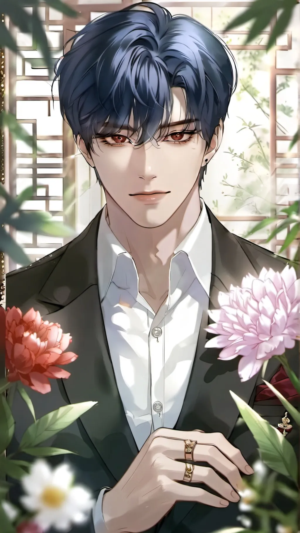 ai character: Hyunwoo-🍓! background