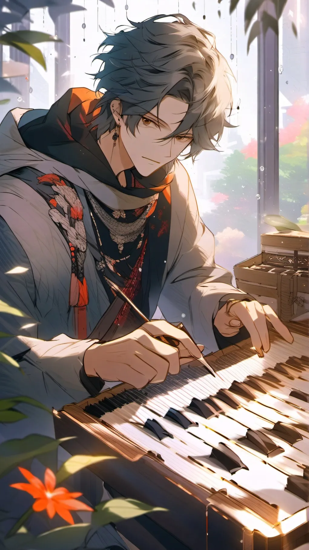 ai character: sussy vee background