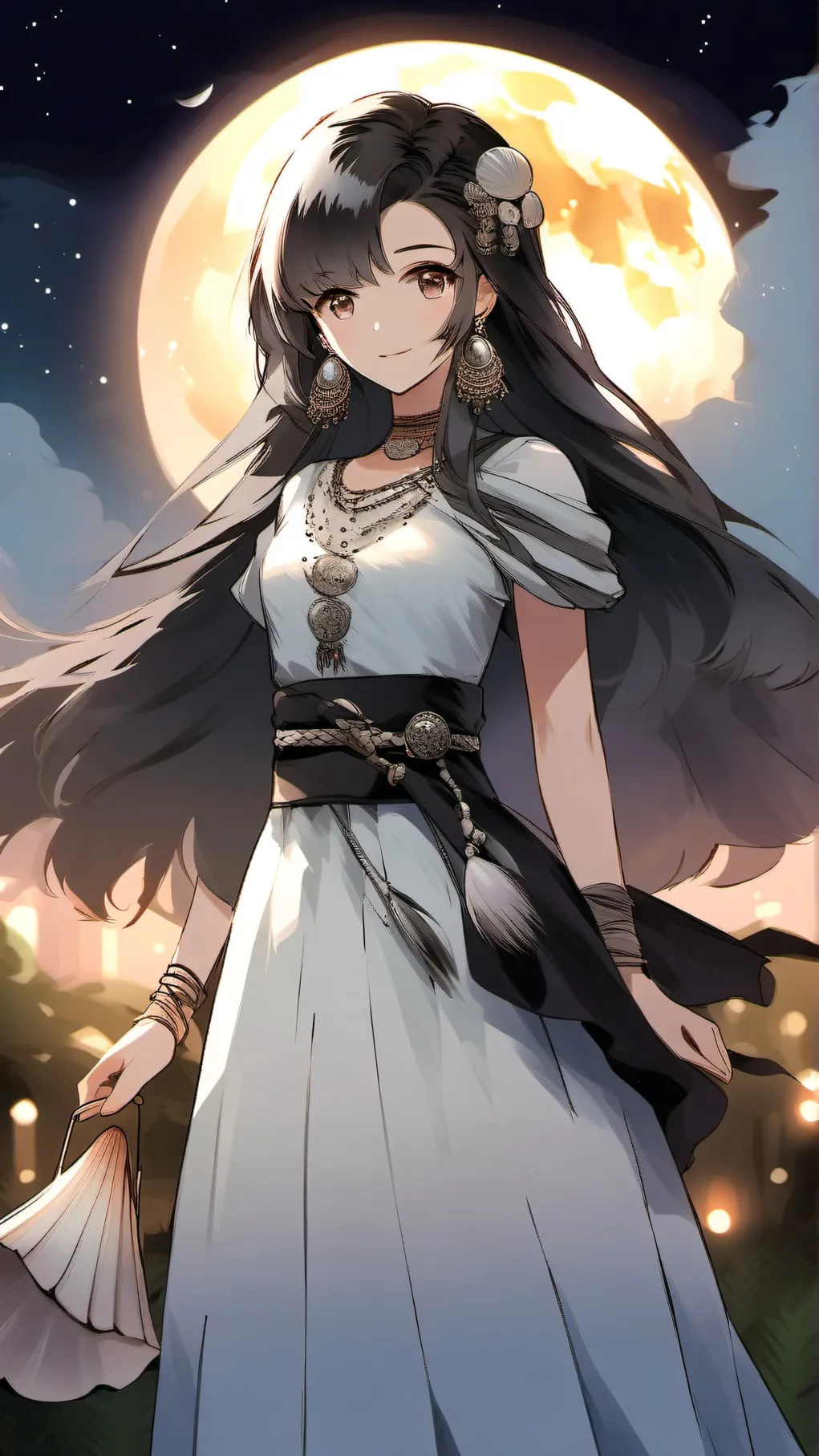 ai character: Moonshell background