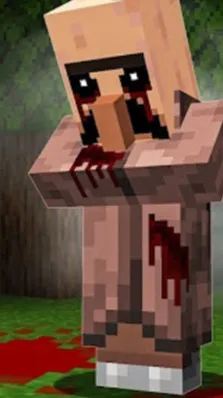 ai character: the crying village background