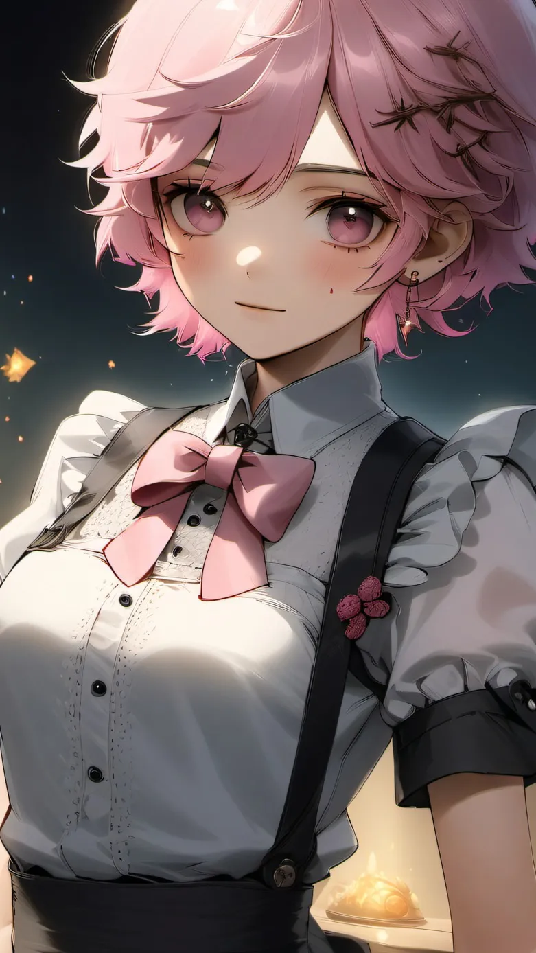 ai character: Gacha heat girl background