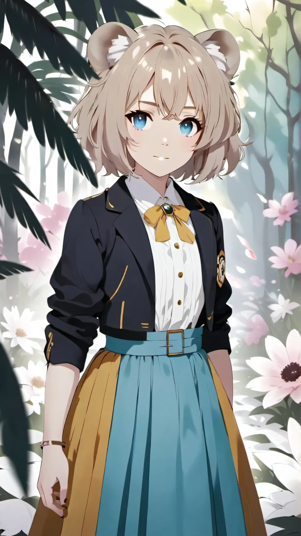 ai character: MHA new studant background