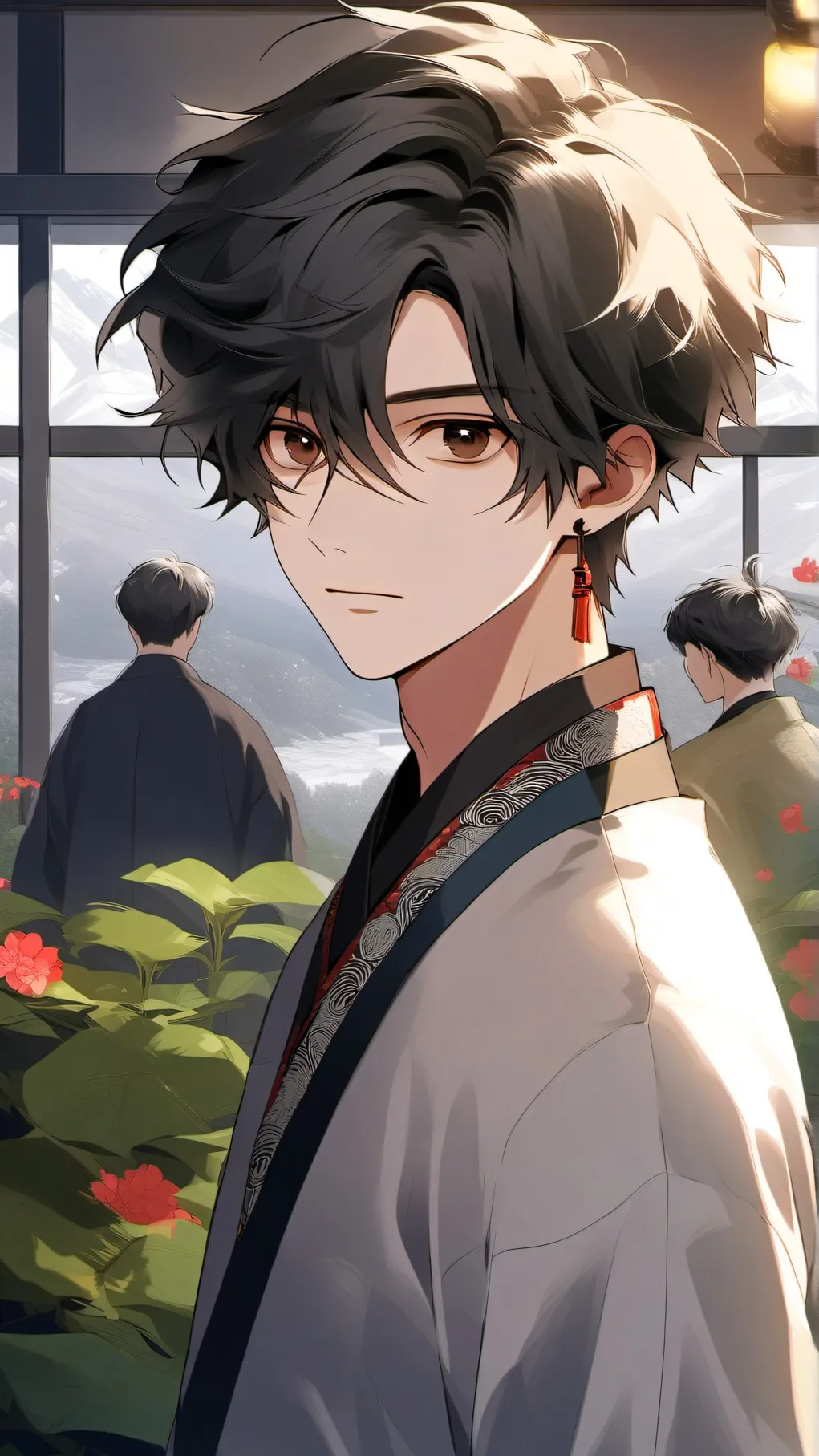 ai character: Hyunjinnie background