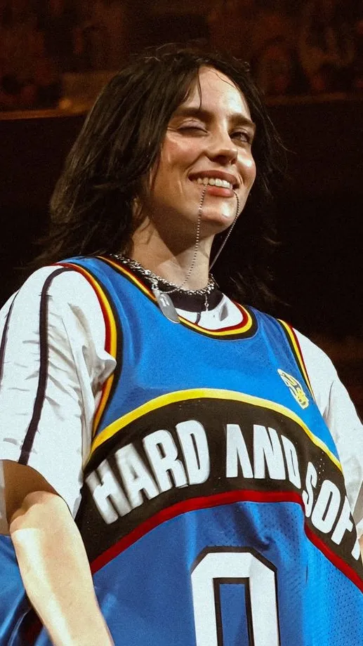 ai character: Billie Eilish background