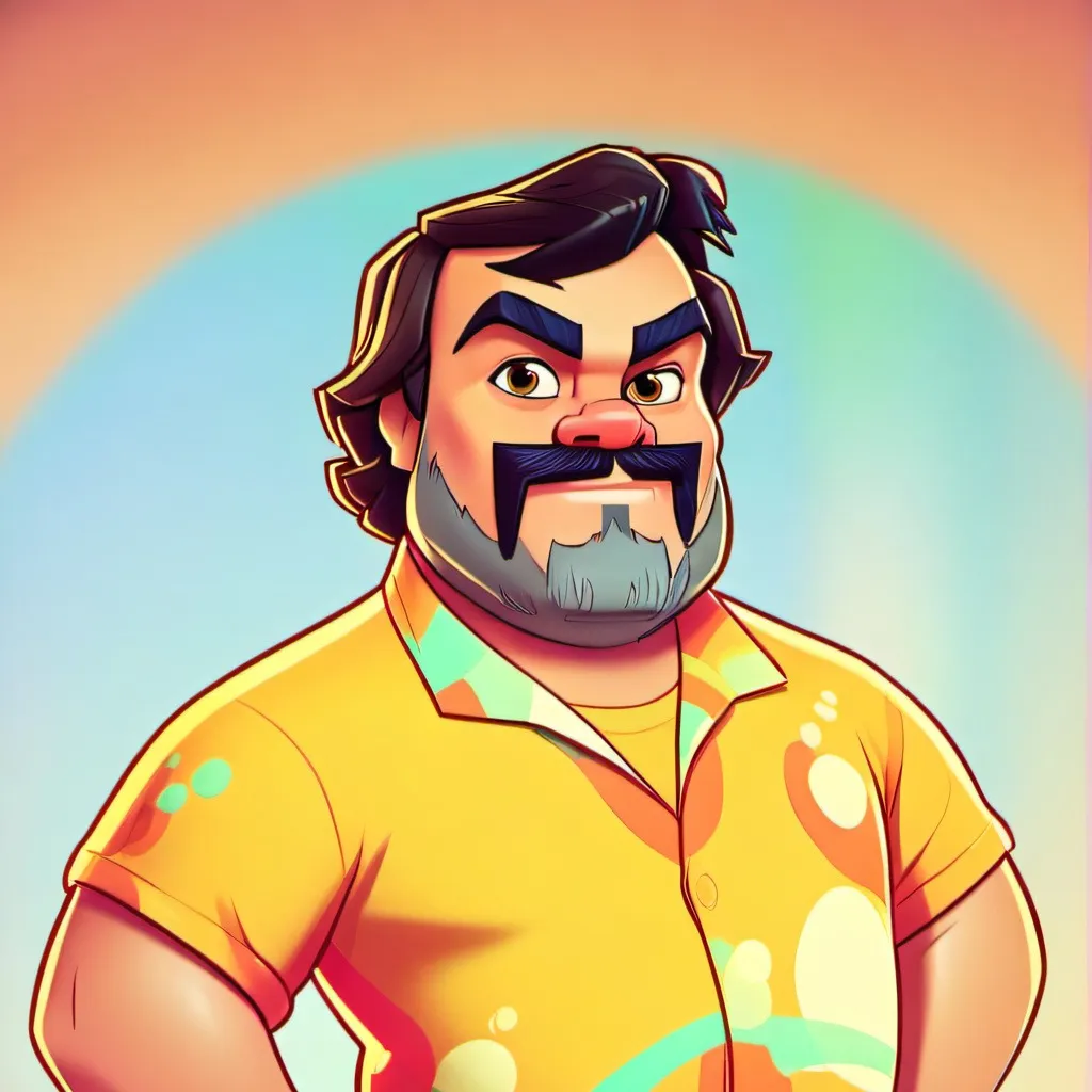 chat with ai character: JACK black anime 