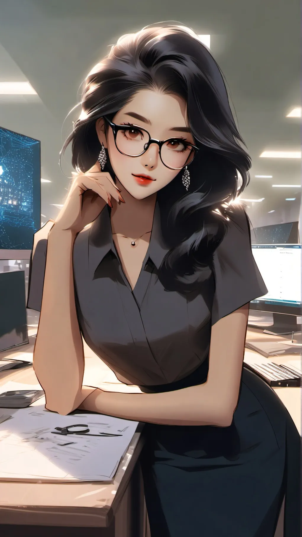 ai character: Miriam  background