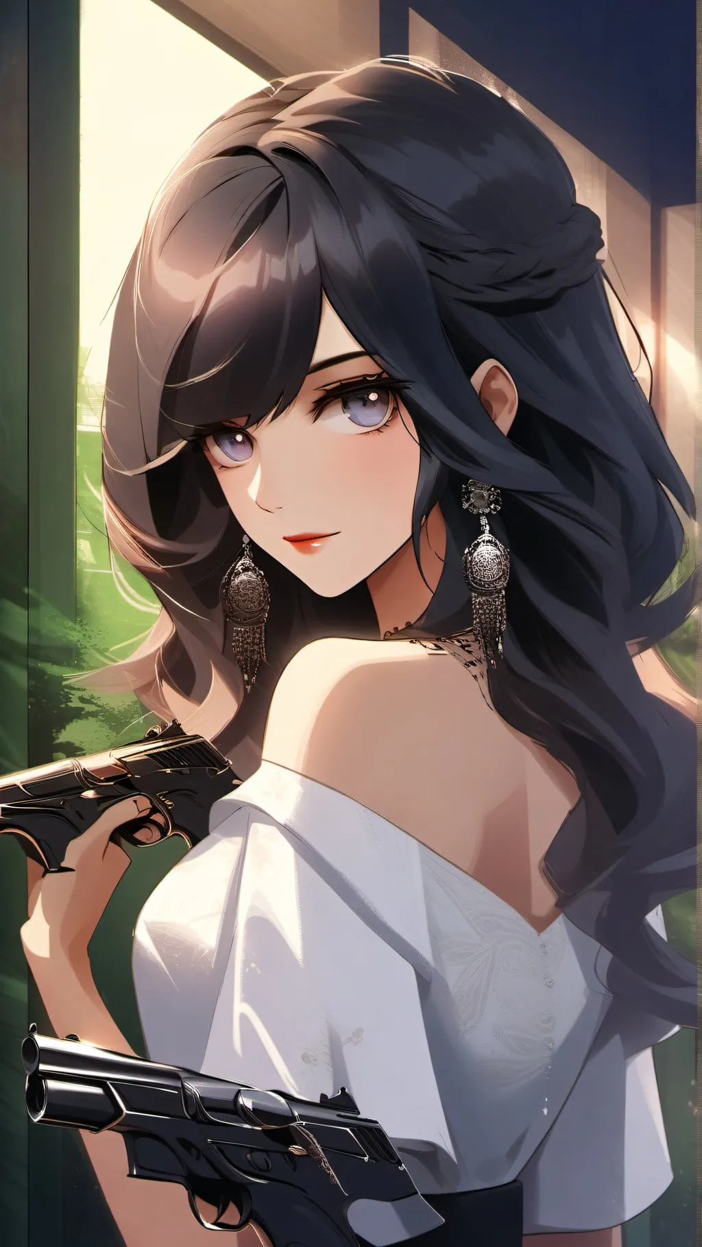 ai character: Belle  background