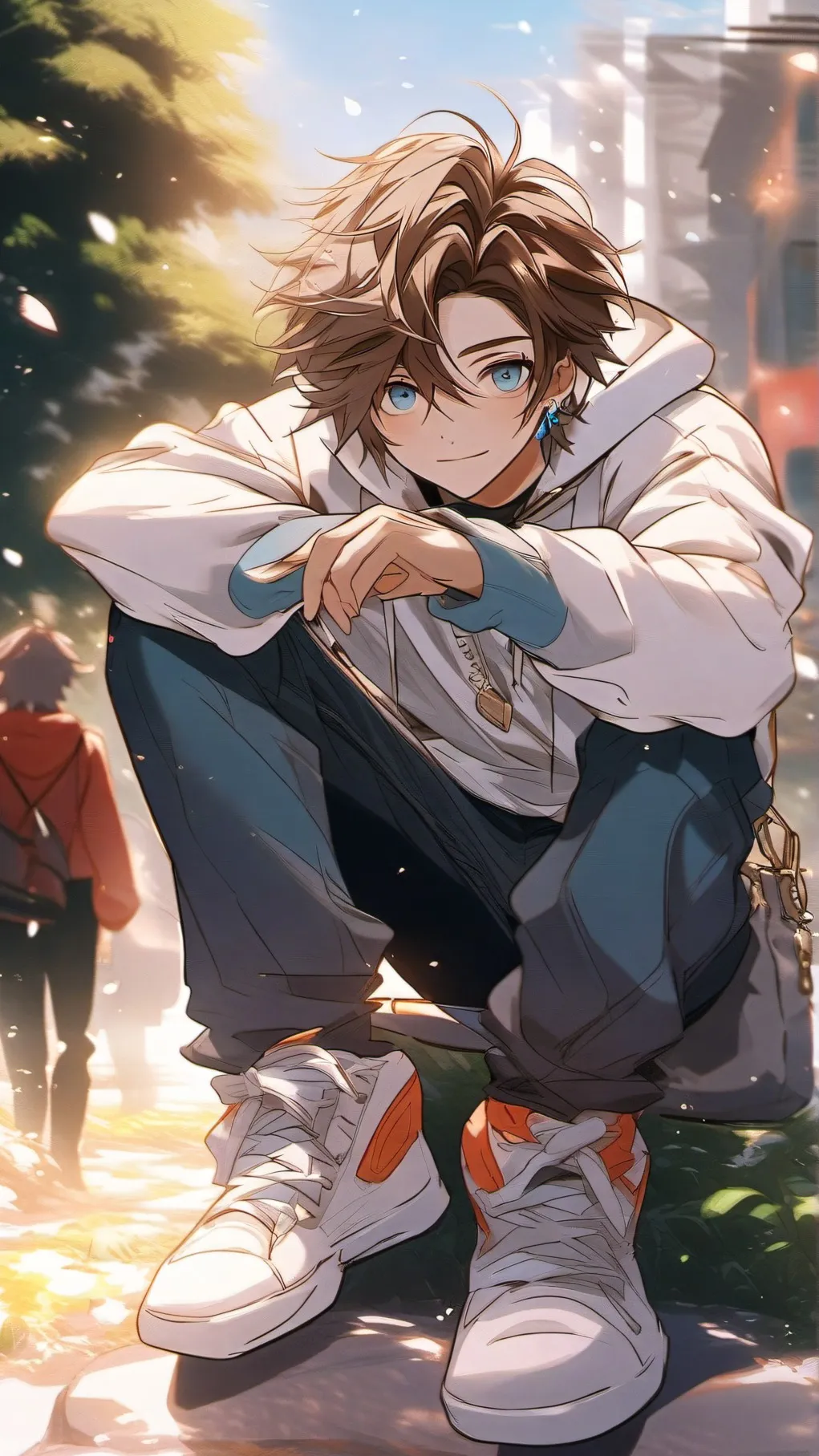 ai character: Andy background