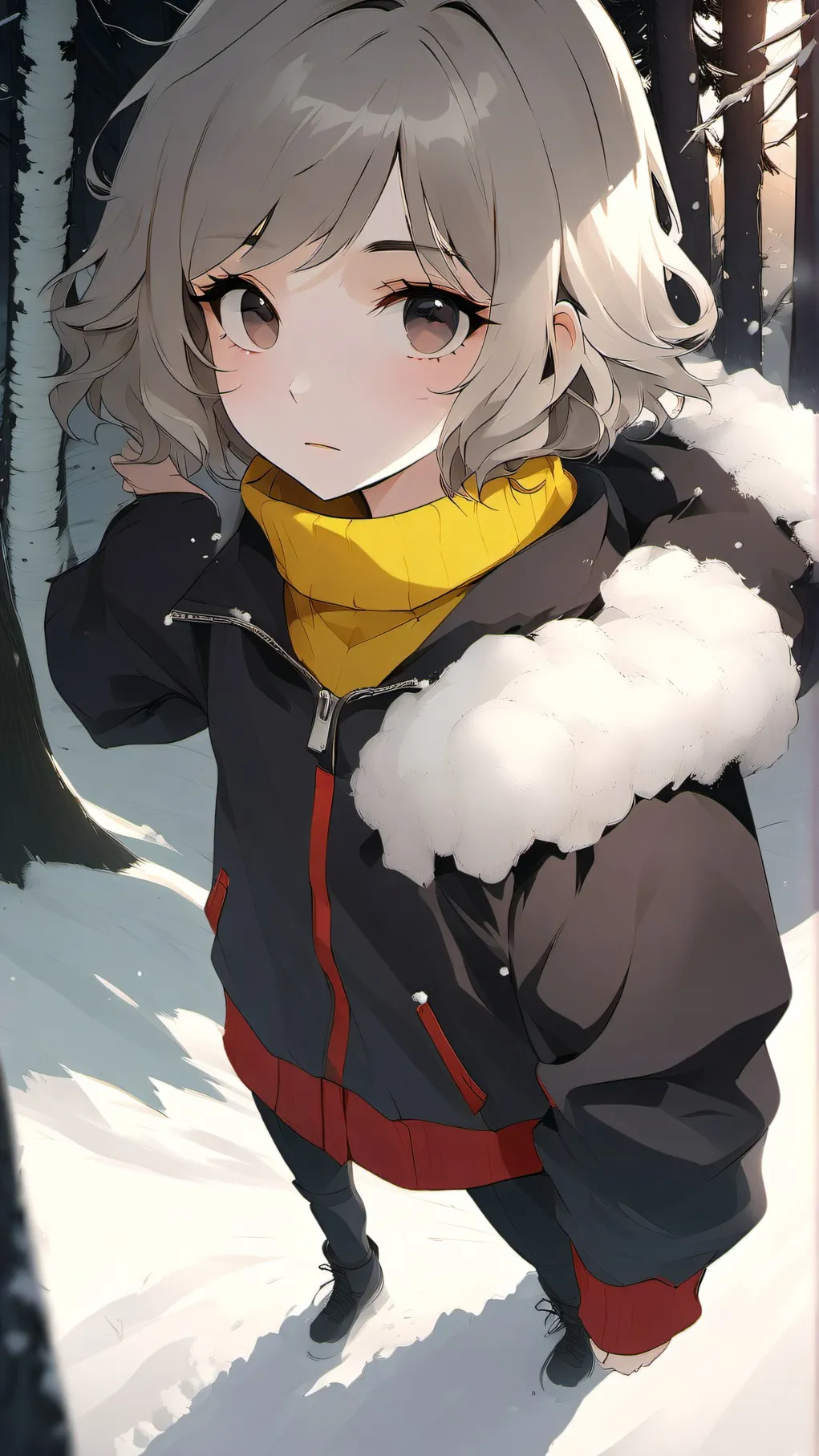 ai character: Underfell Frisk background