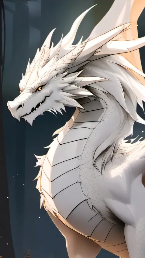 ai character: Pearl (dragon) background