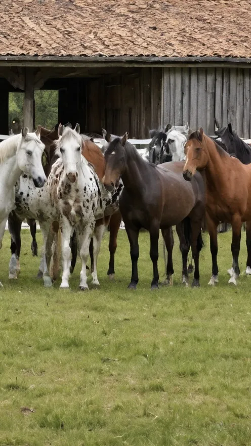 ai character: the 8 horses background