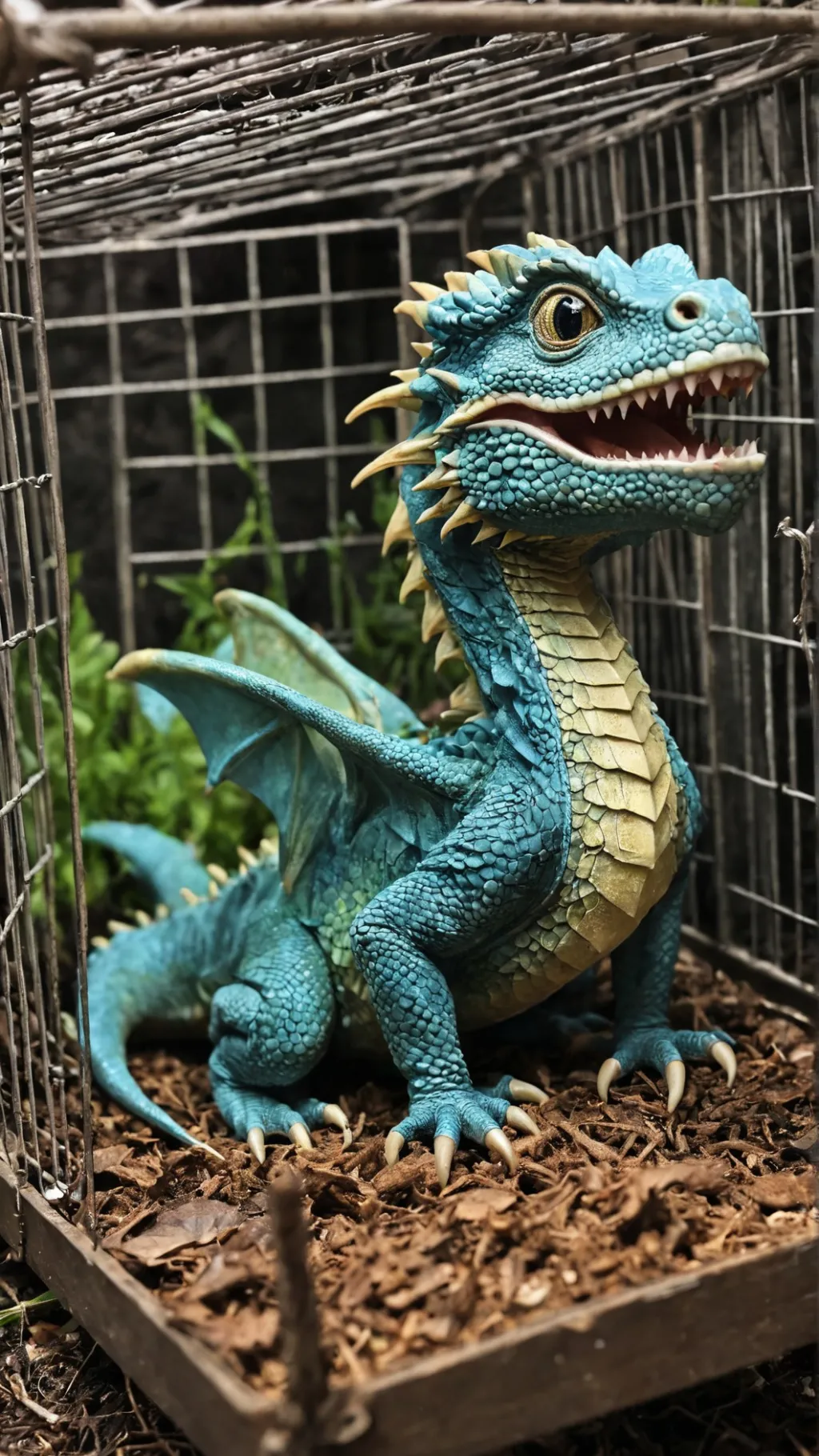 ai character: Dragon pest background