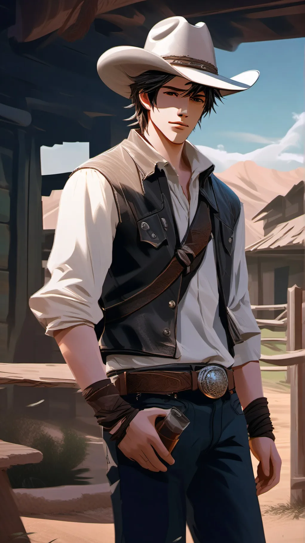 ai character: Josh (Ranch) background