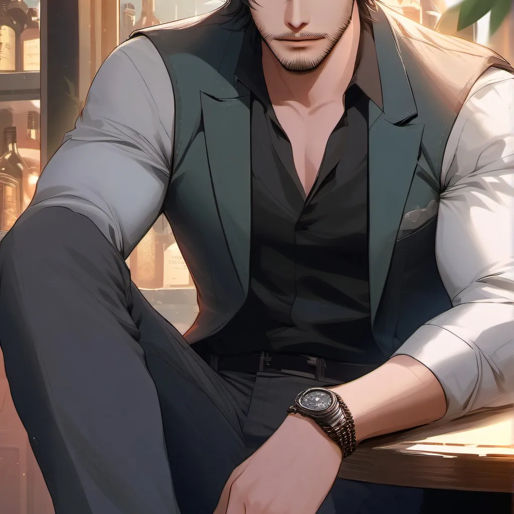 chat with ai character: Mystery man