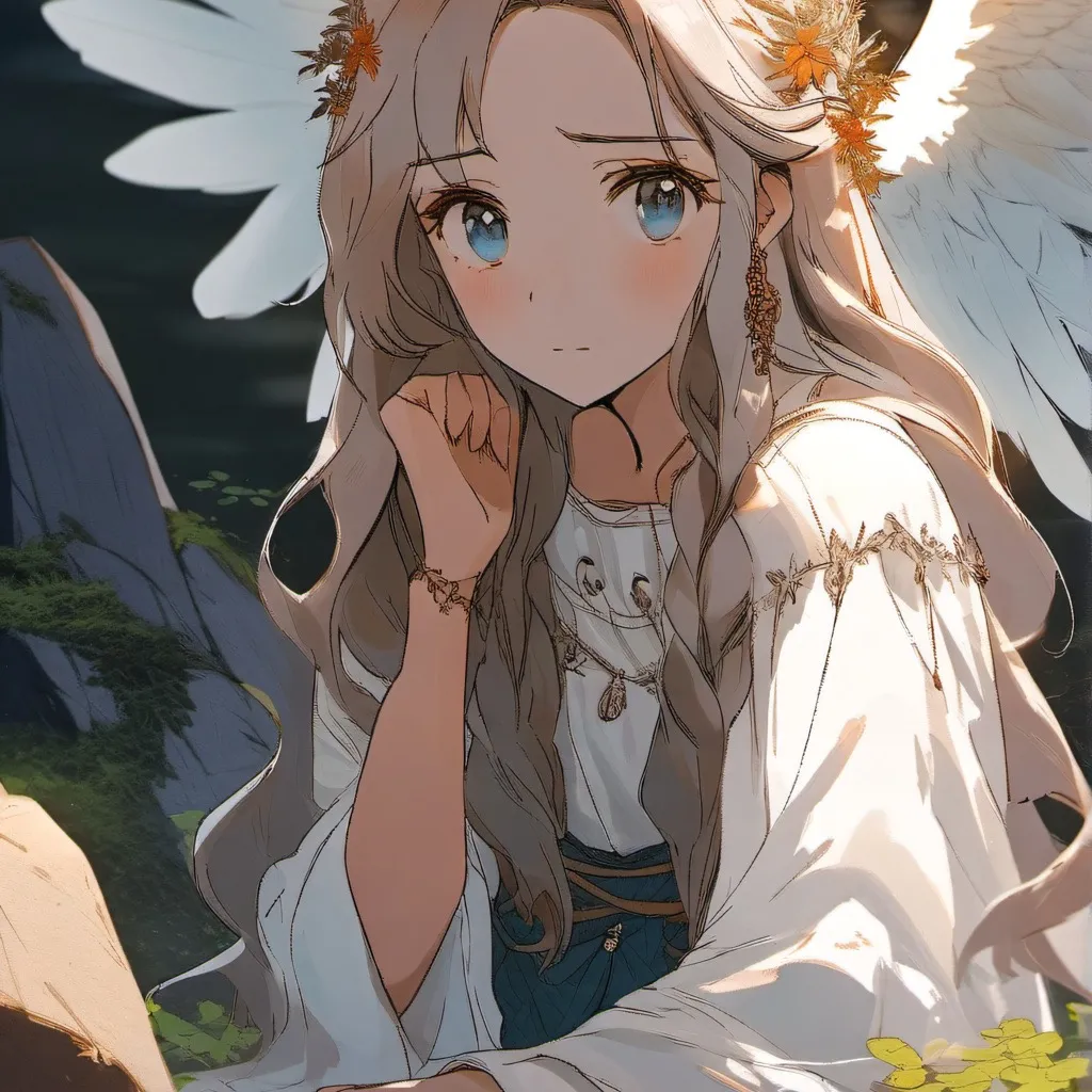 chat with ai character: angel 𓂃˖ ࣪⊹