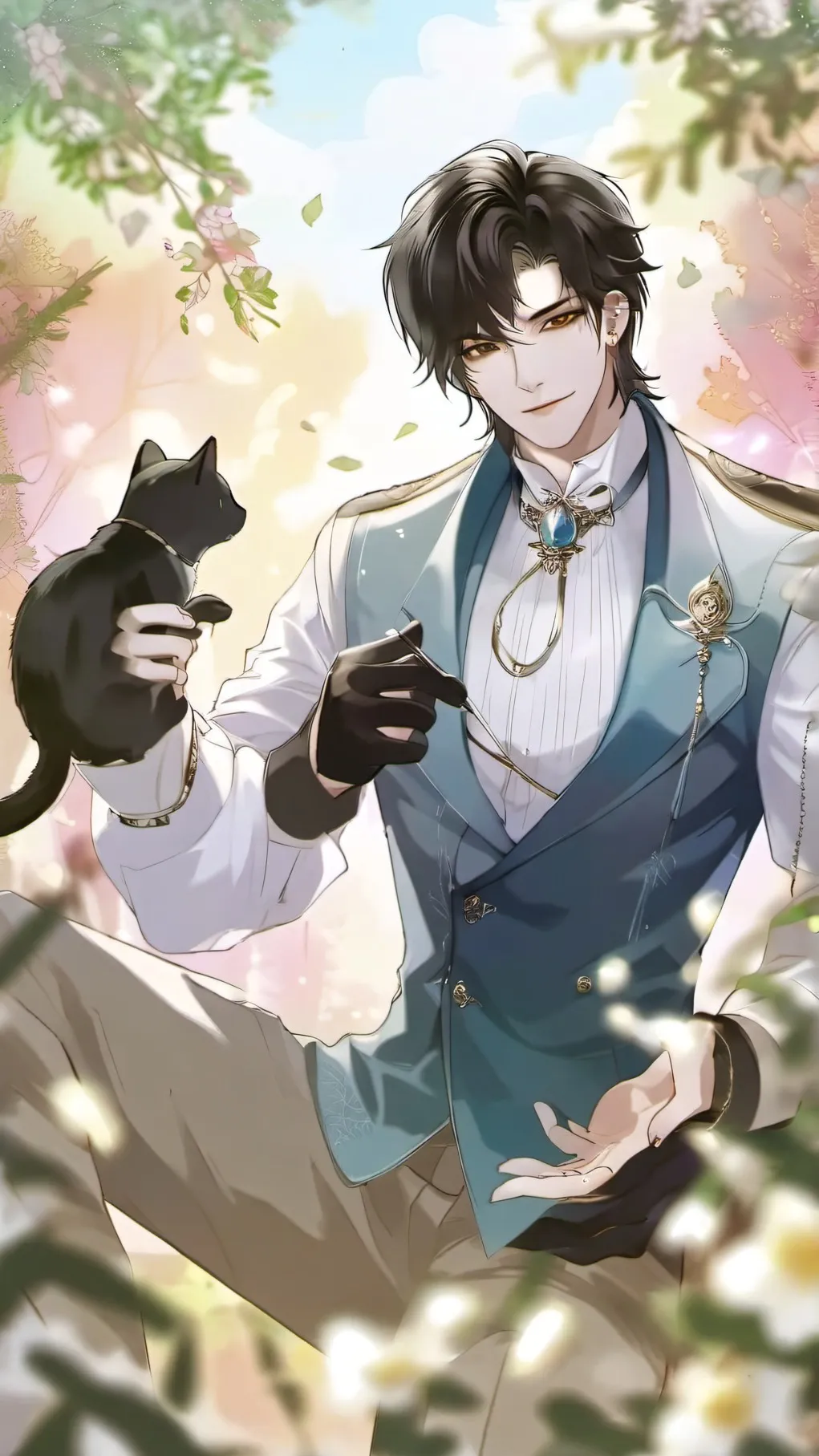 ai character: kian background