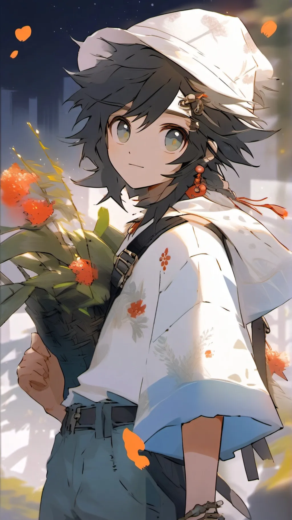 ai character: Sprunki boys background