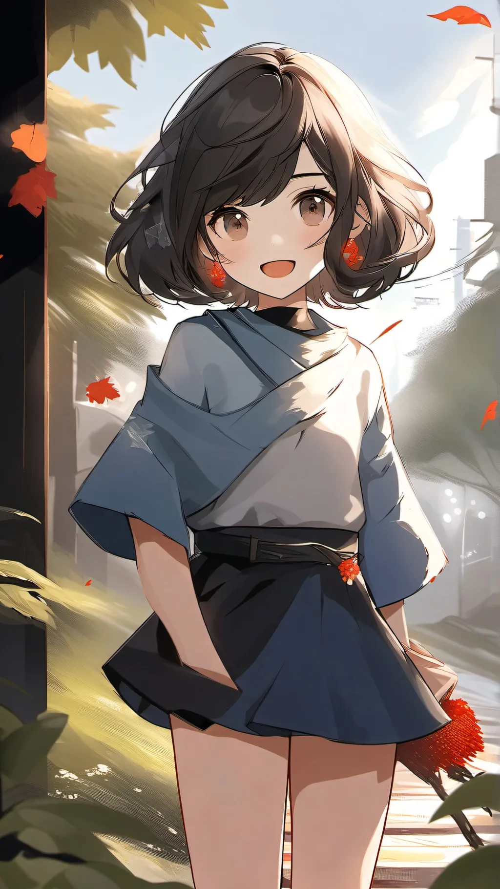 ai character: Zombietale frisk background