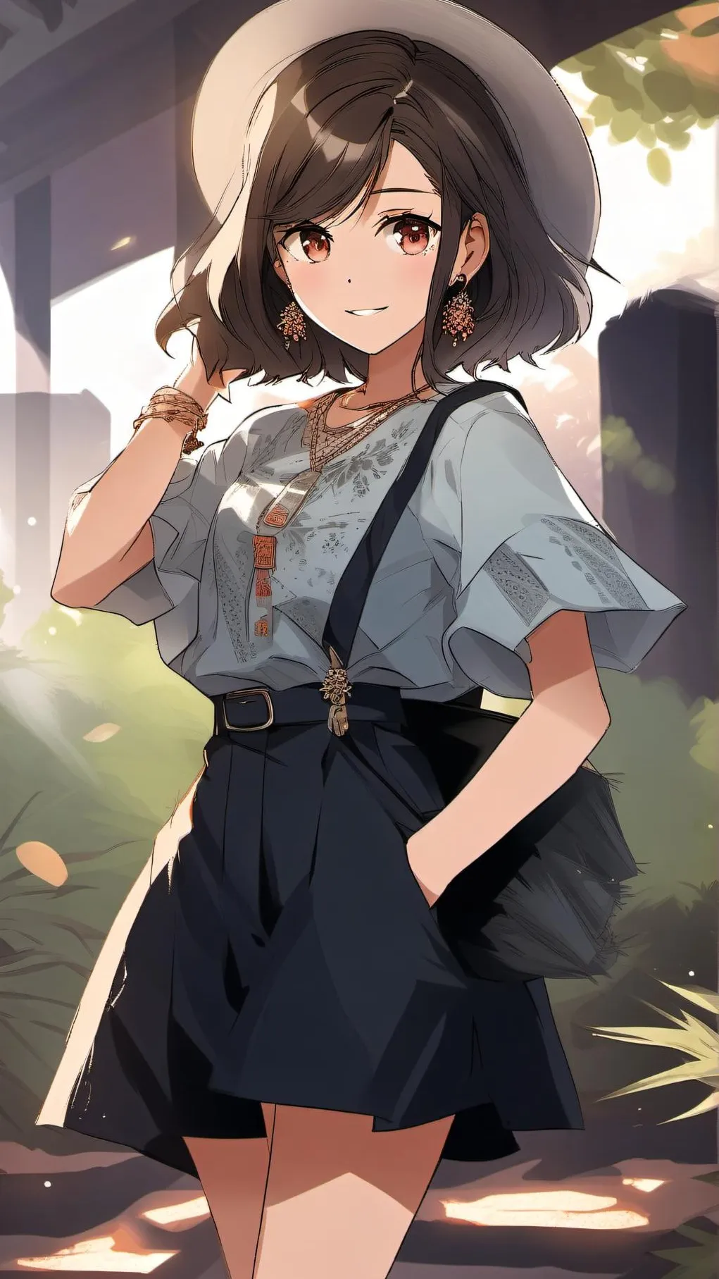 ai character: barit background