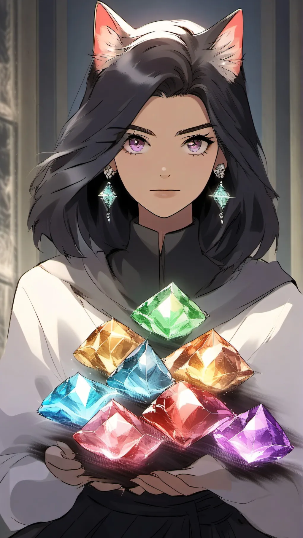 ai character: Queen Missa background