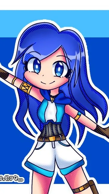 ai character: Itsfunneh krew background