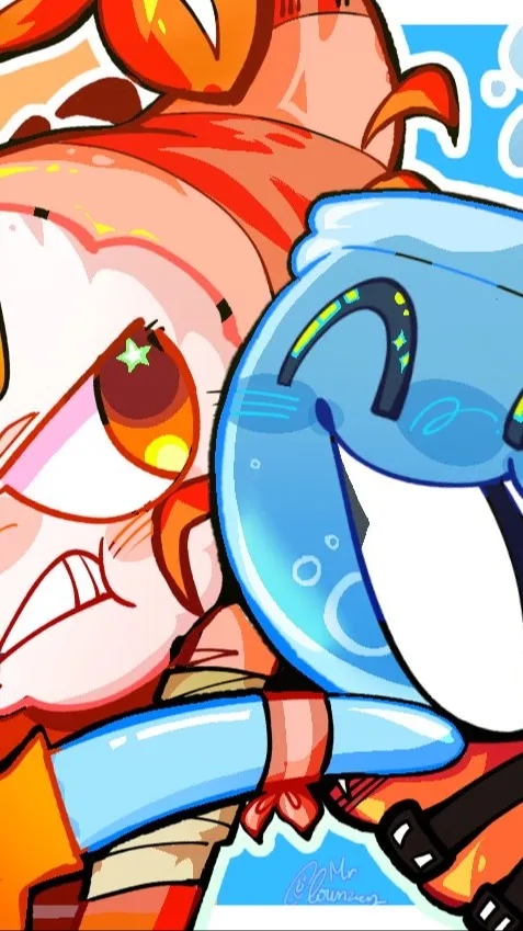 ai character: |🐟Ragebait!🦐| background