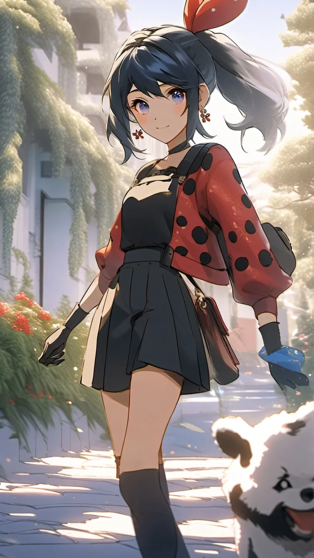 ai character: Lilas' lies background