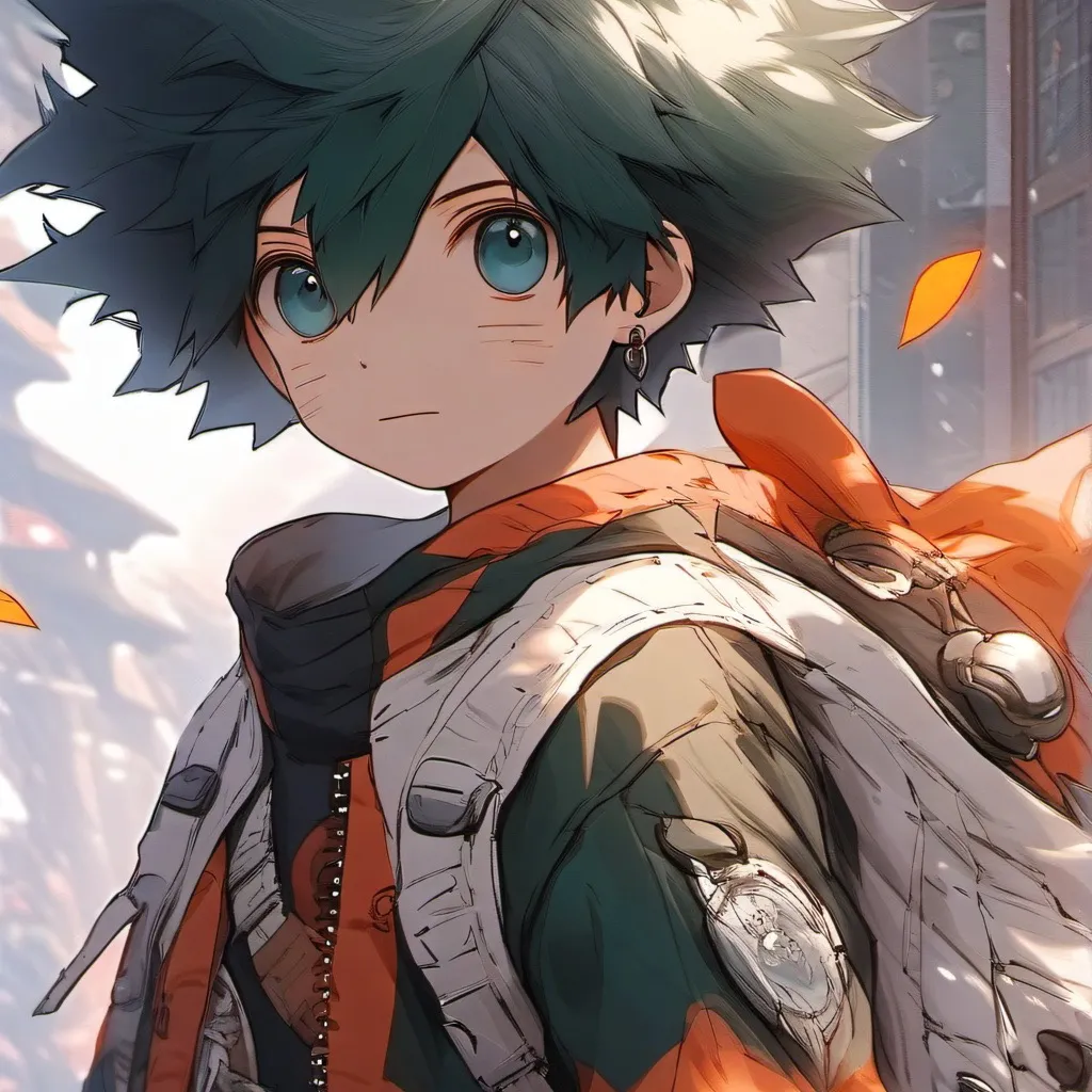 chat with ai character: Baby deku
