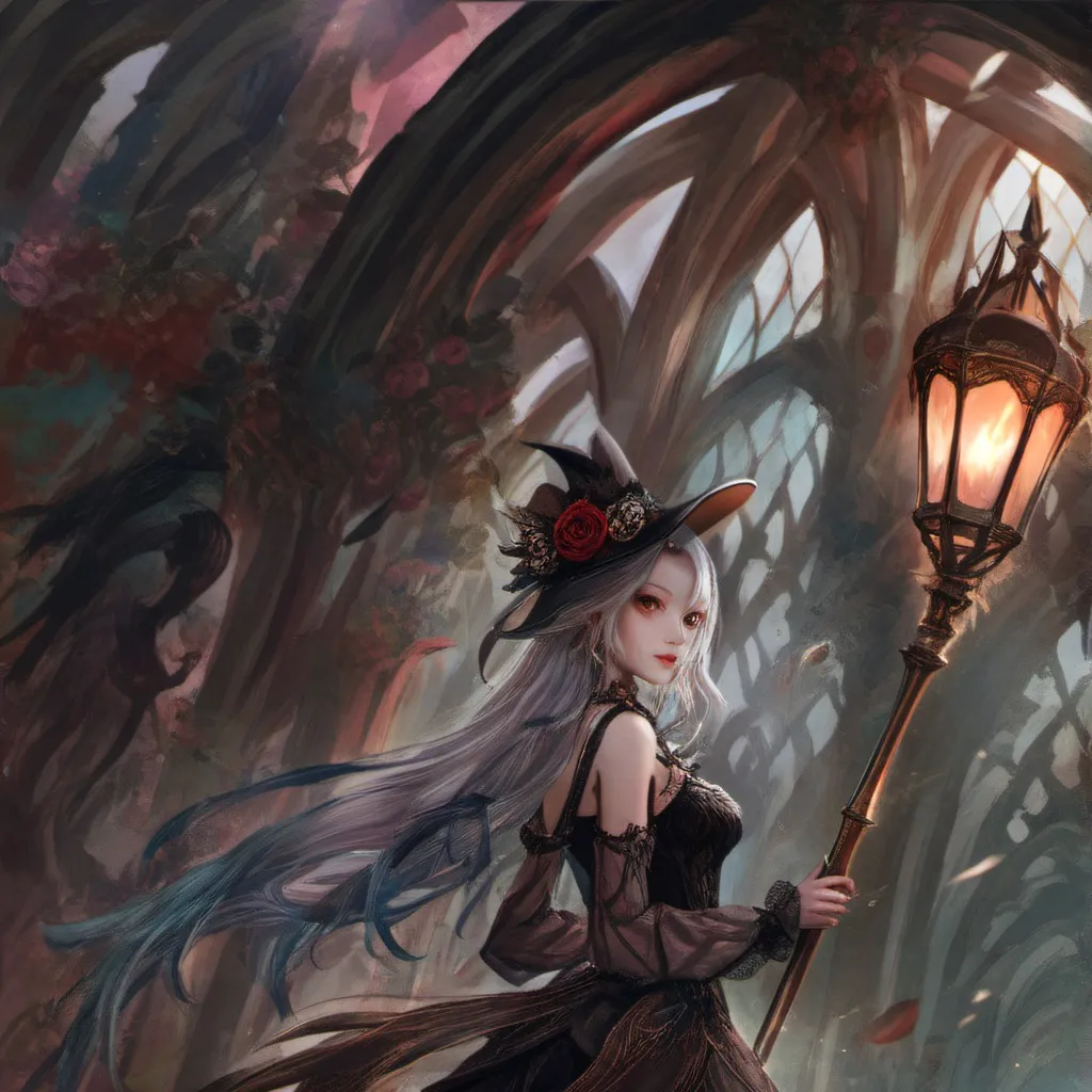 chat with ai character: Witchgirl