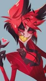 ai character: Alastor in love background