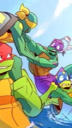 ai character: Rottmnt Beach Day! background