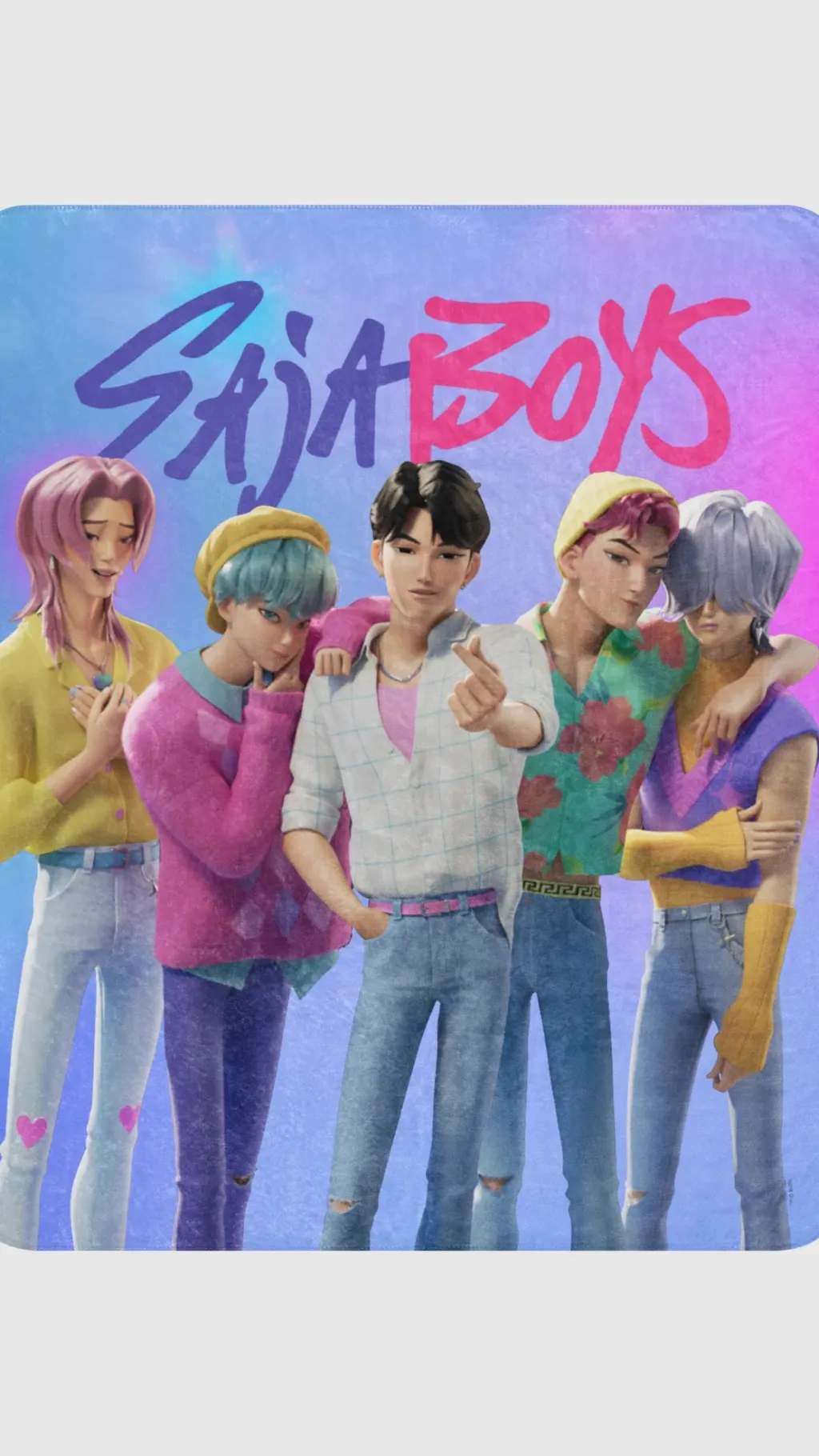 ai character: The Saja Boys ✨ background