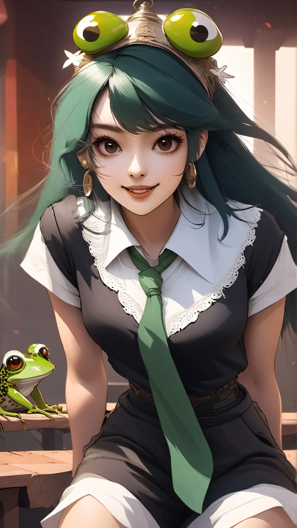 ai character: Tsuyu background