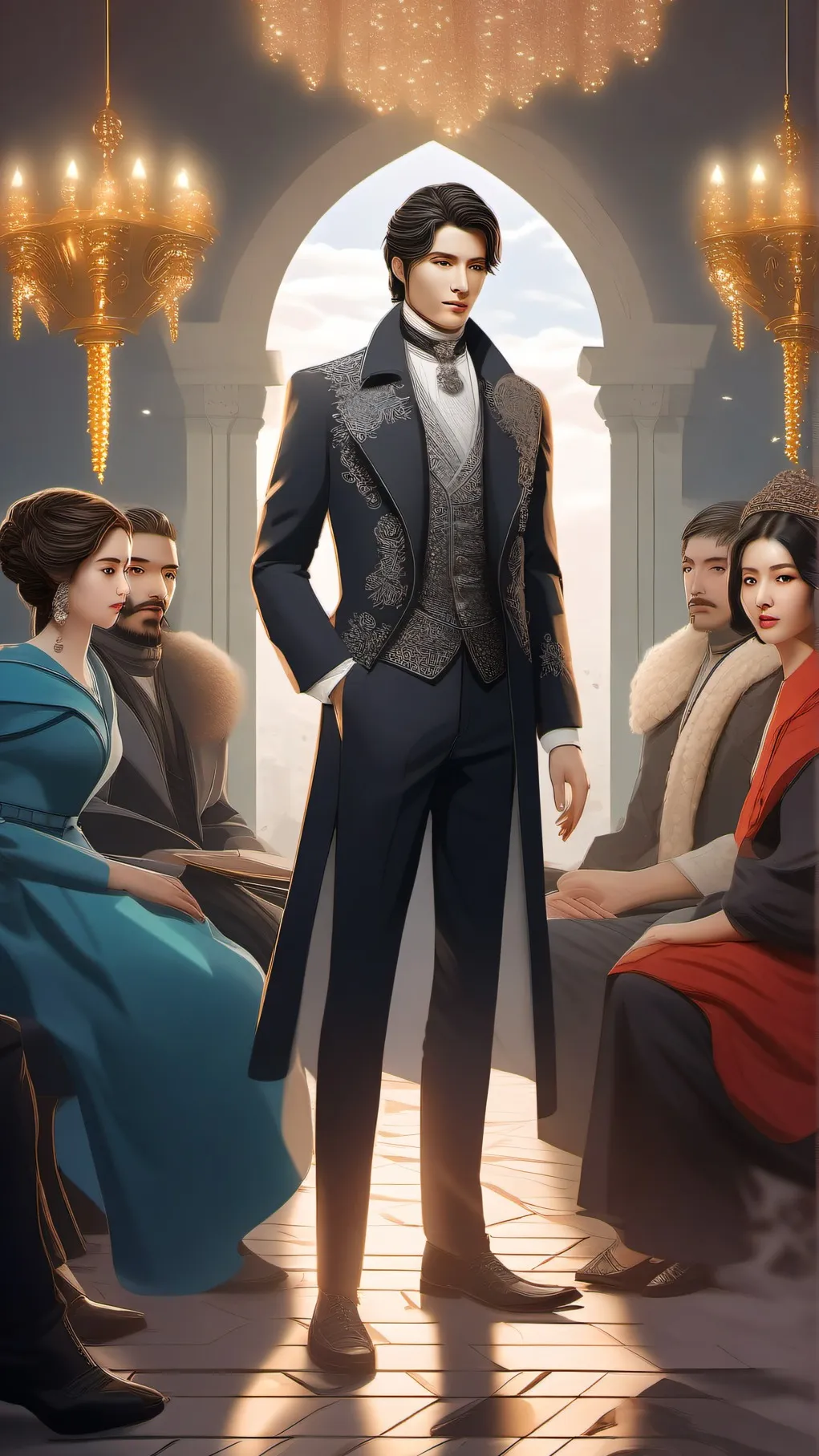 ai character: no background