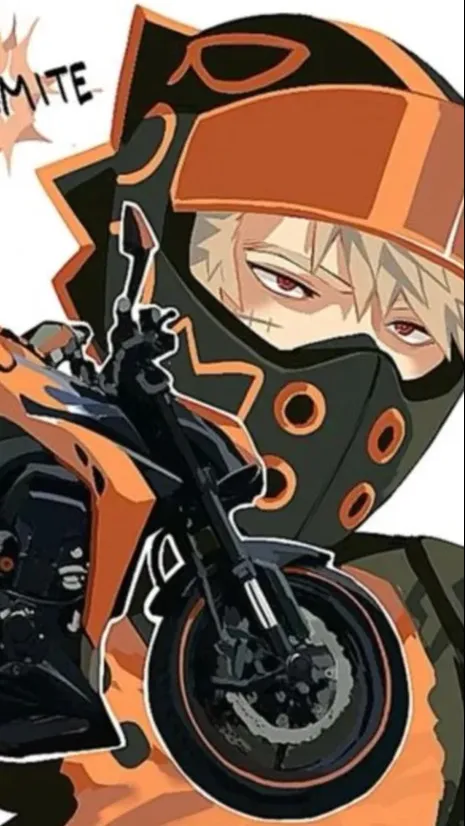 ai character: MHA BIKER AU<33 background