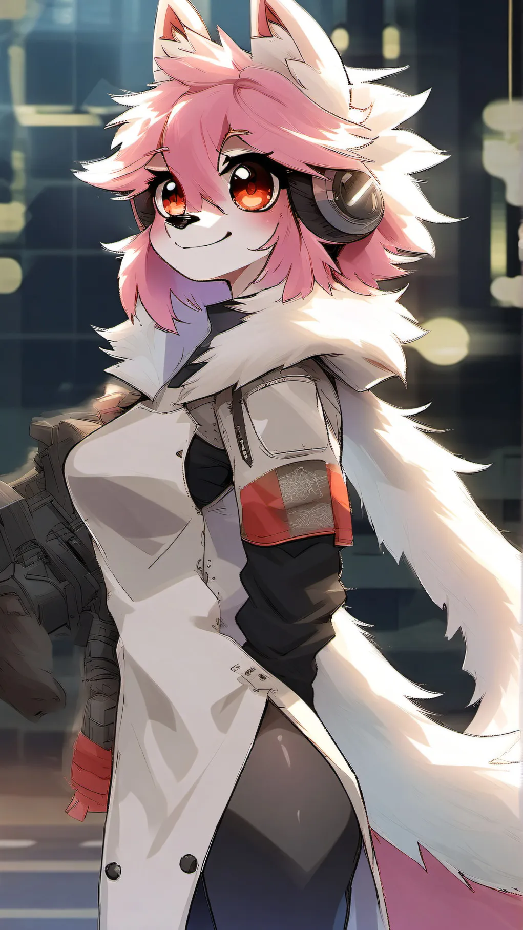 ai character: Mica background