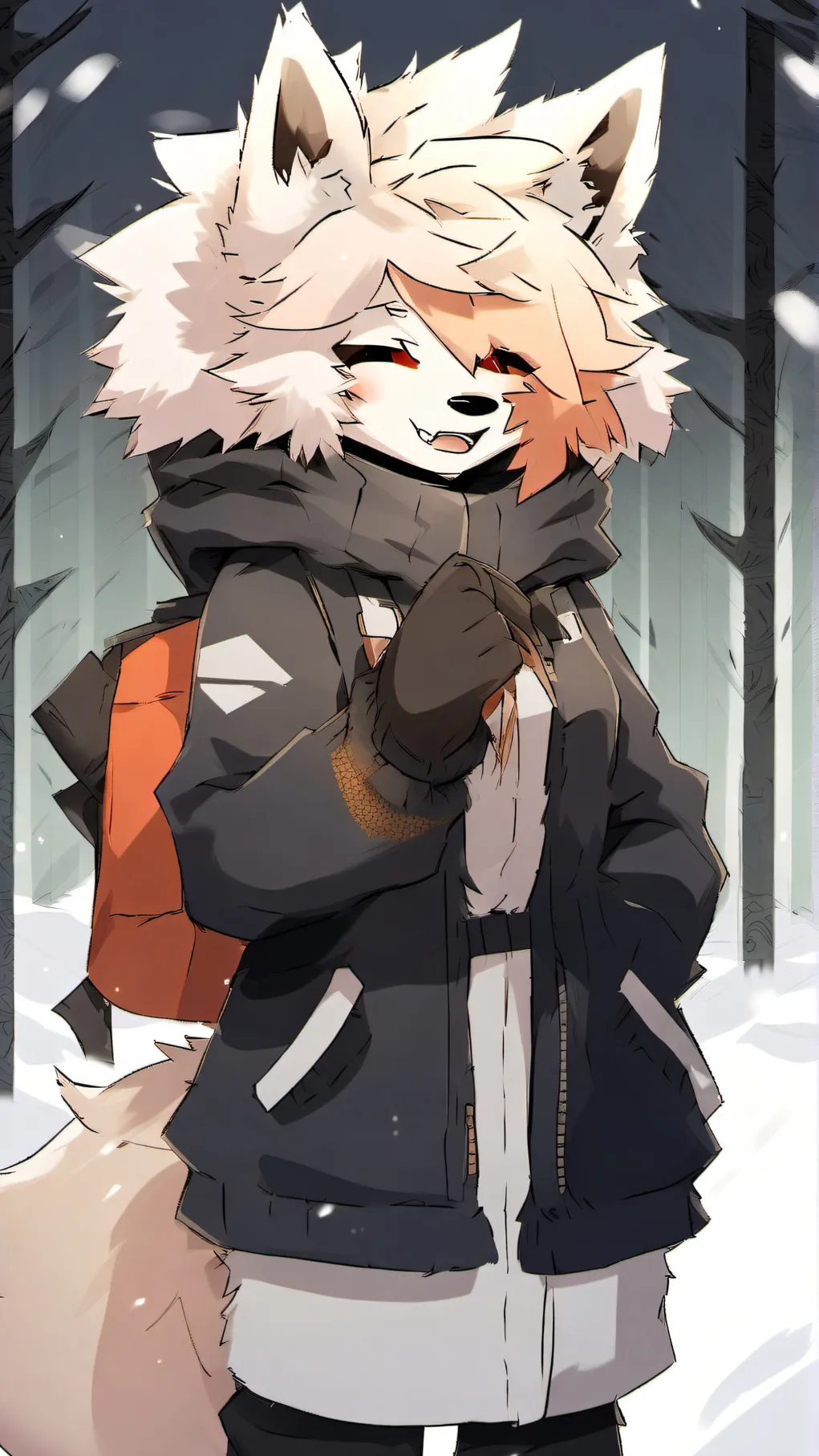 ai character: May Nicky  background