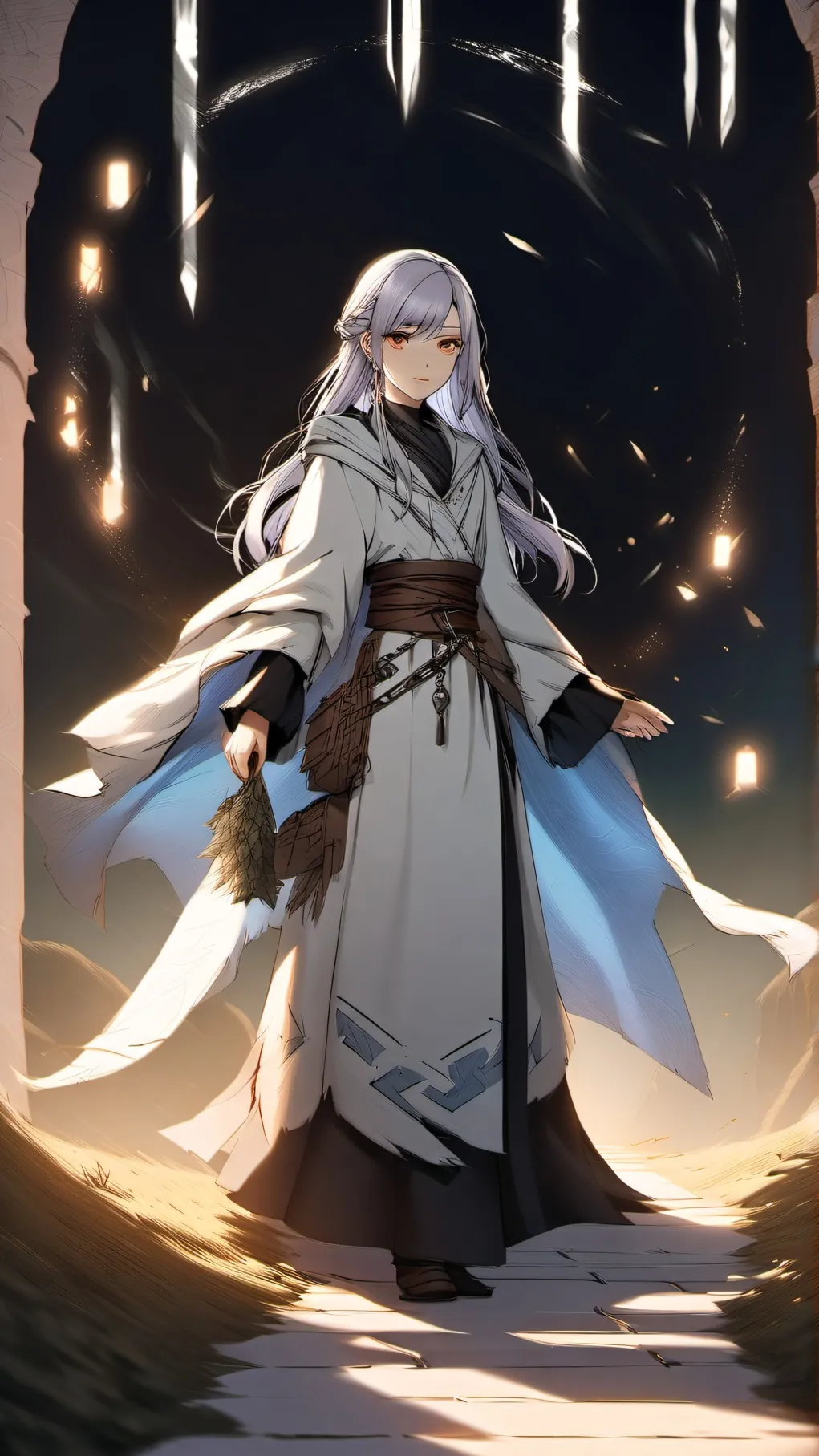 ai character: Twilight Sorceress background