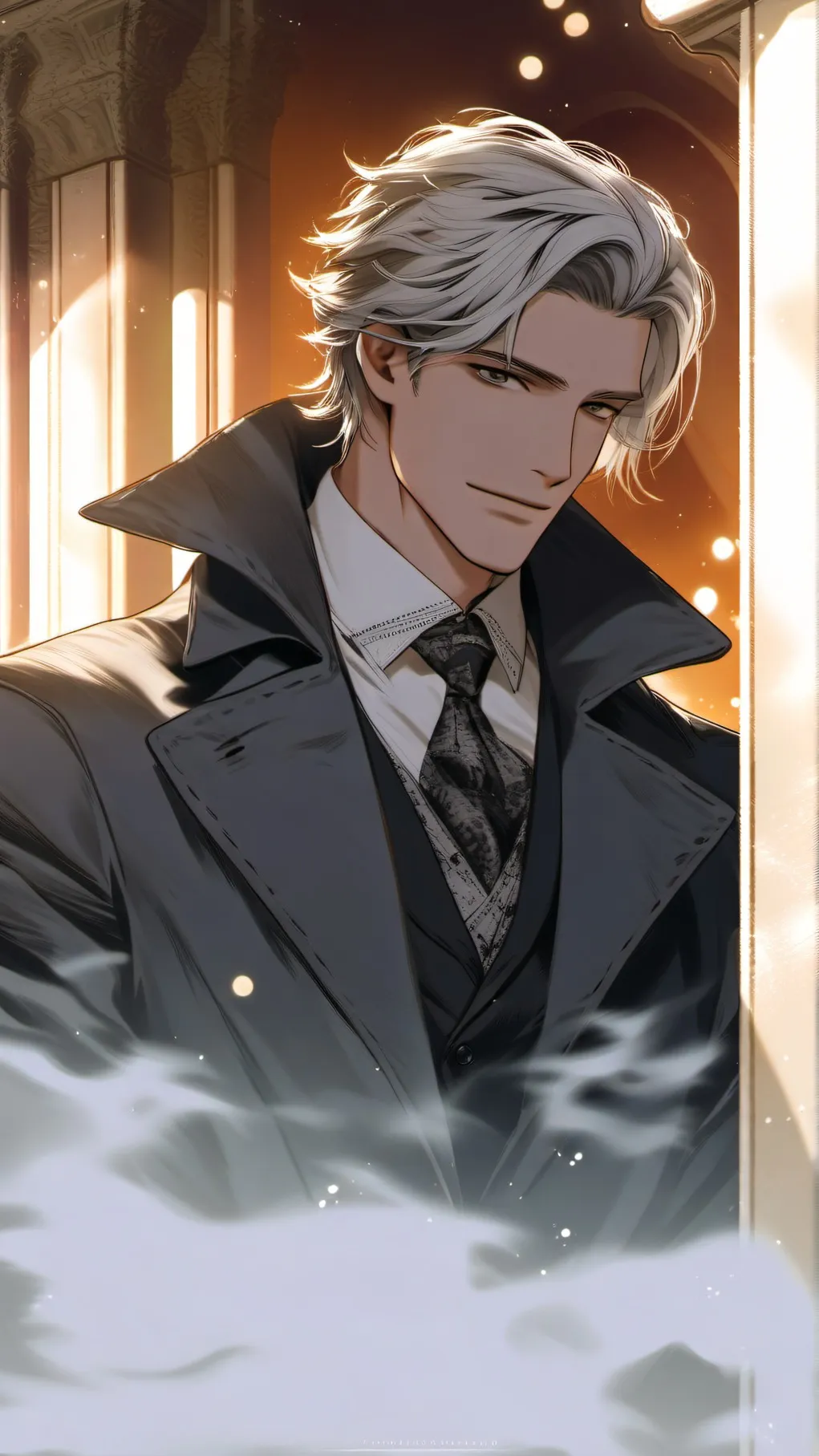 ai character: Damien "Phantom" background