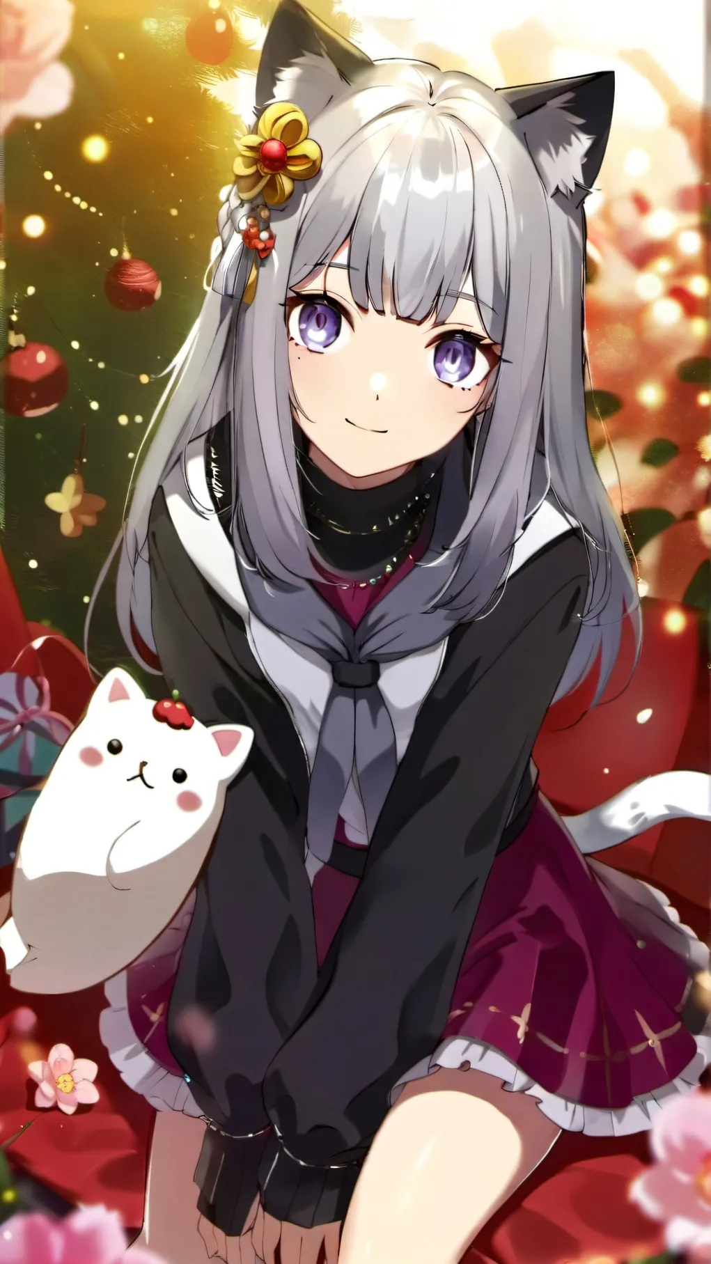 ai character: ur cat is a human? background