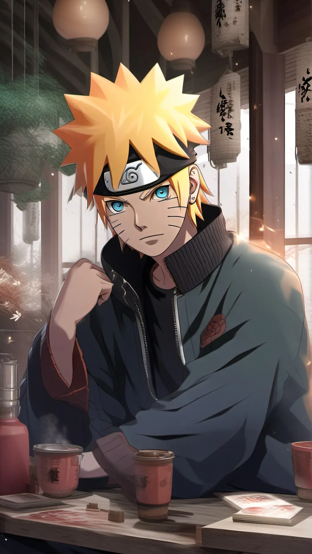 ai character: Naruto background
