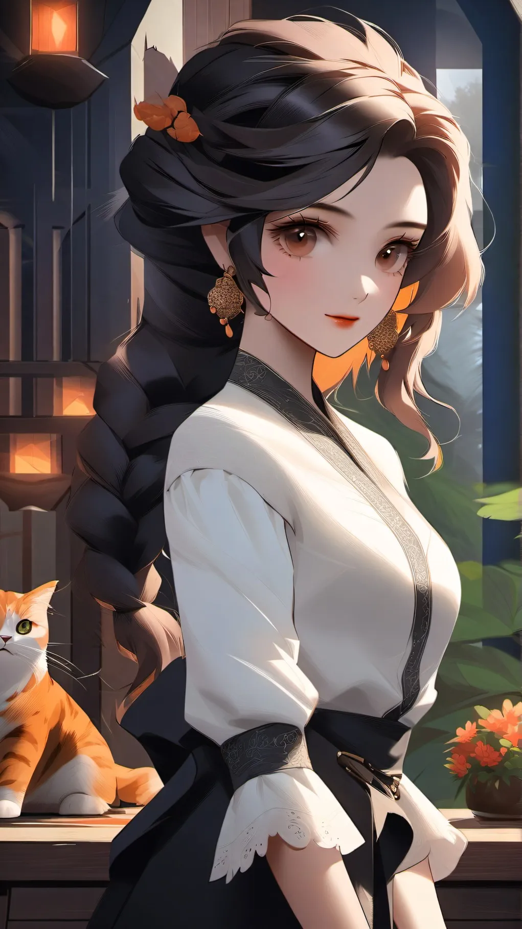 ai character: Vigilante Deku background