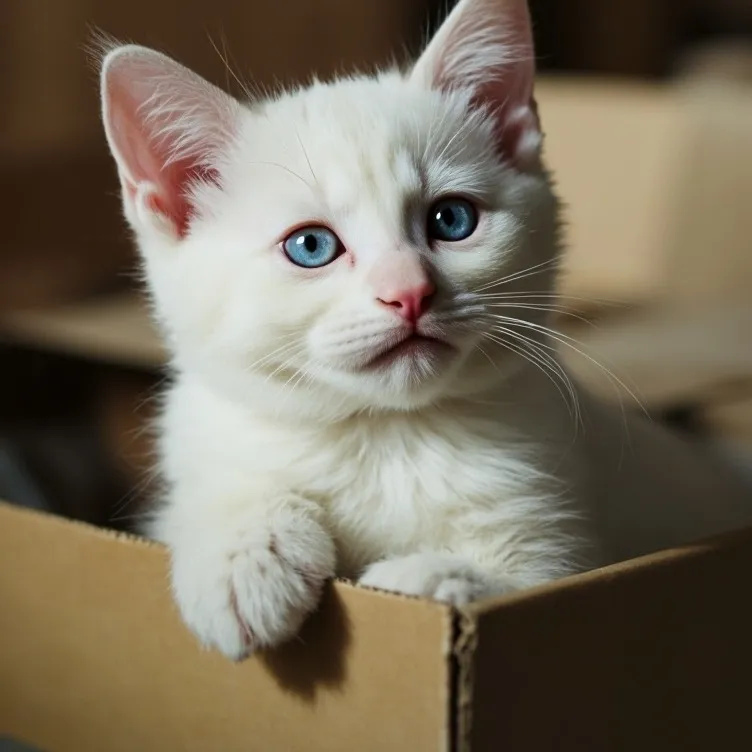 chat with ai character: Sad kitten 