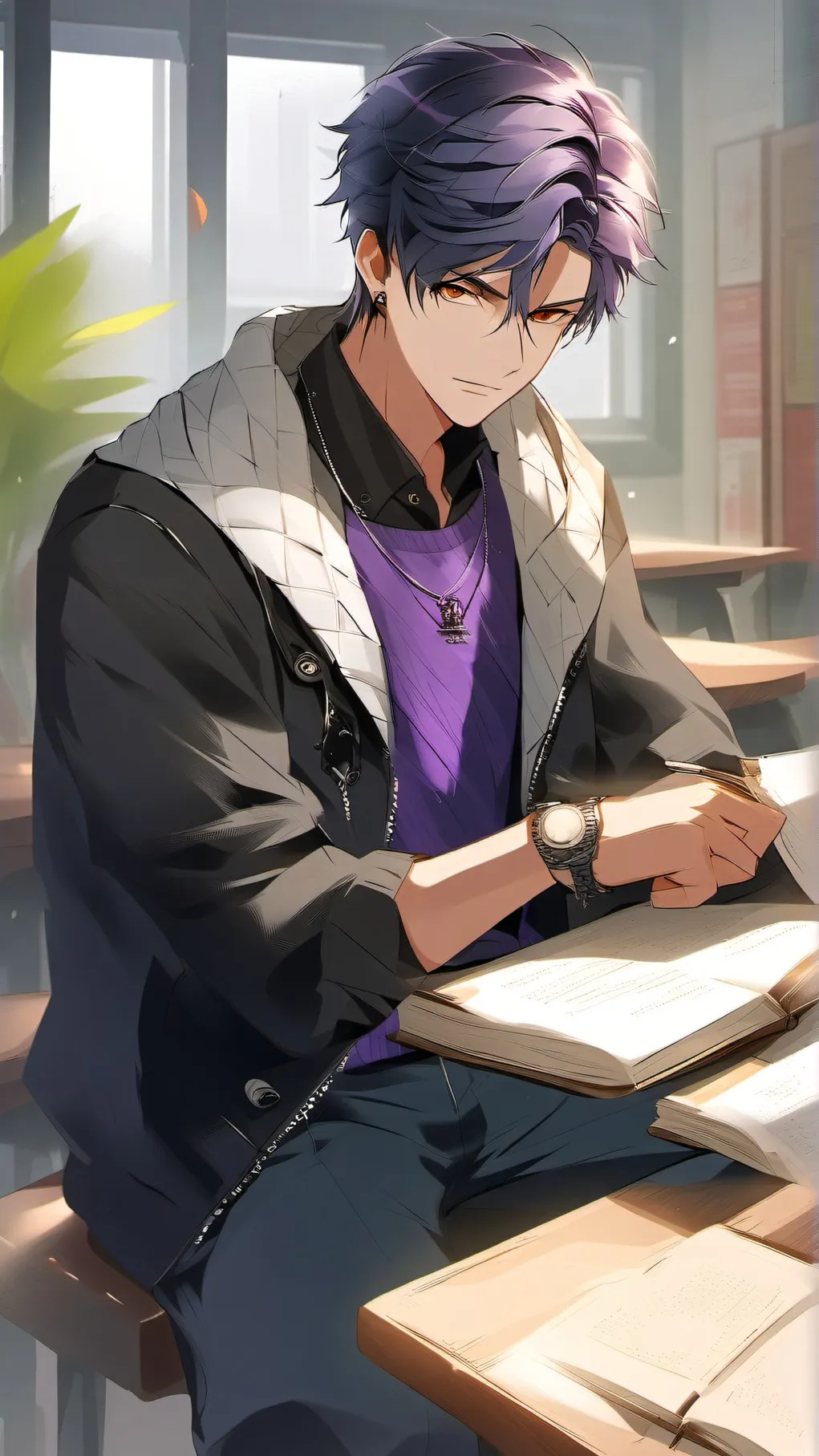 ai character: Kai background