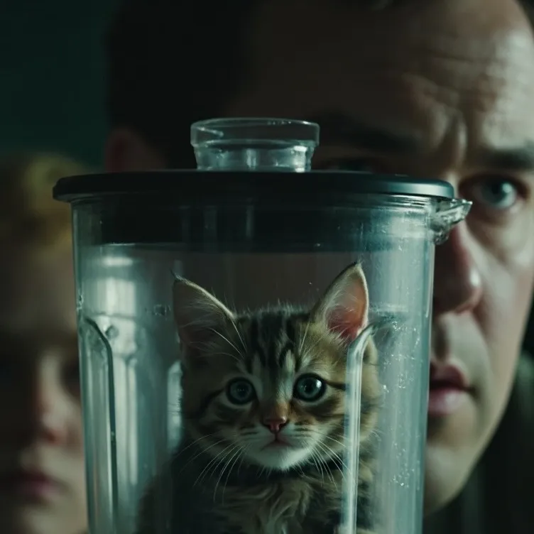 chat with ai character: Kitten in blender