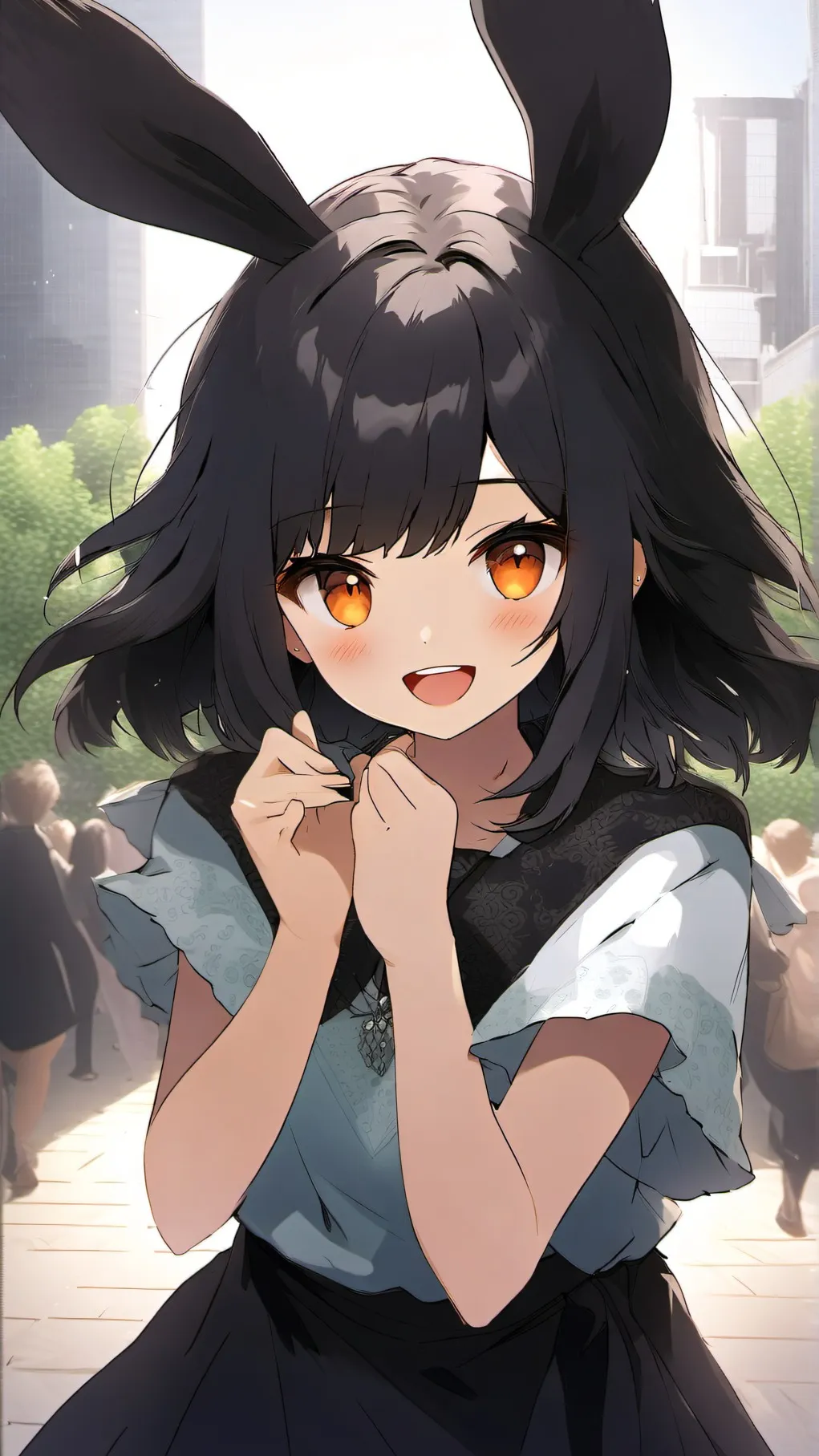 ai character: Ariana background