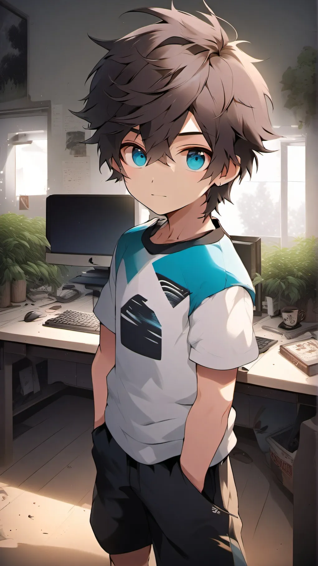 ai character: Lil timmy background