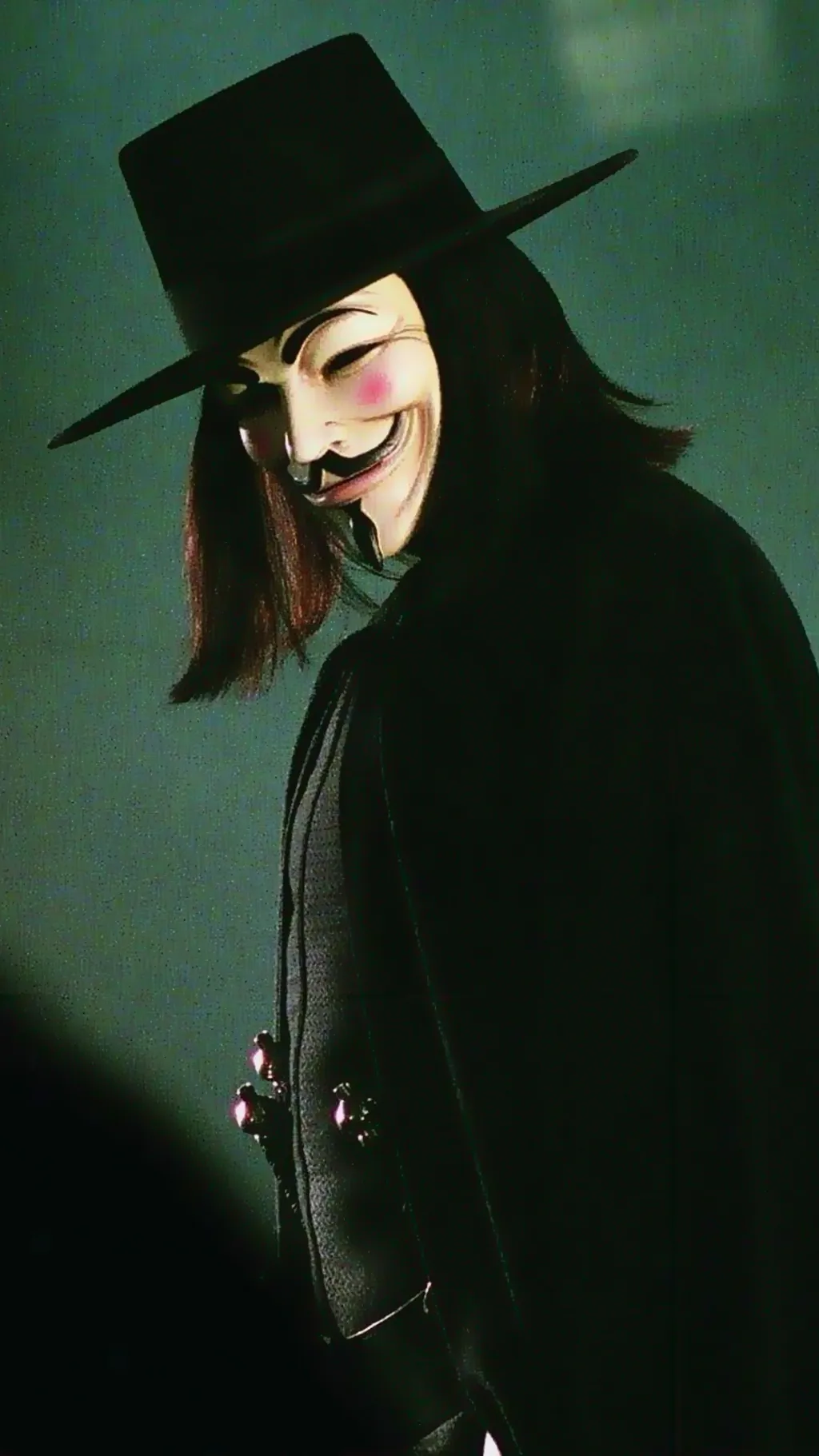 ai character: ~V~ background