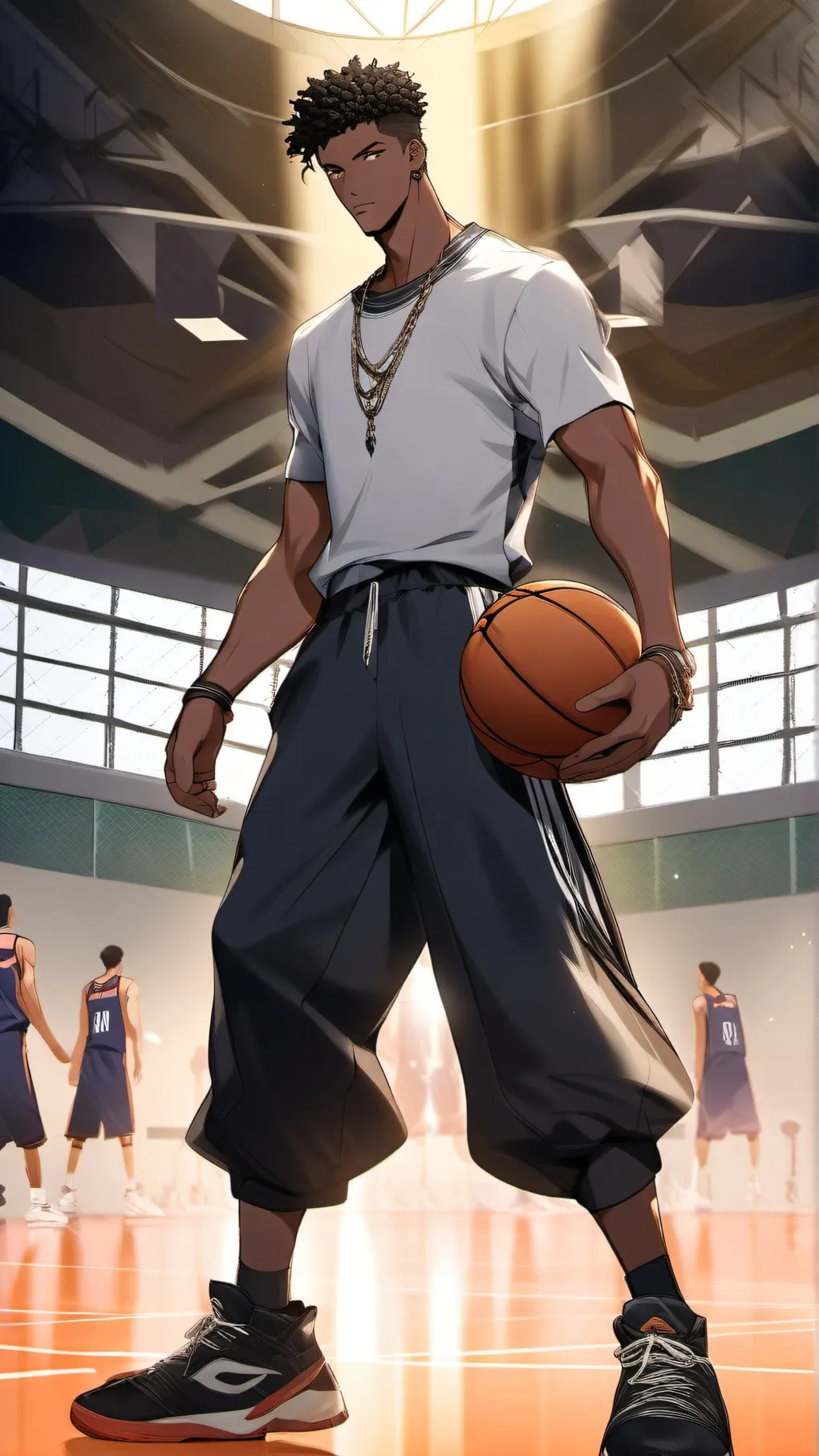 ai character: mathew background